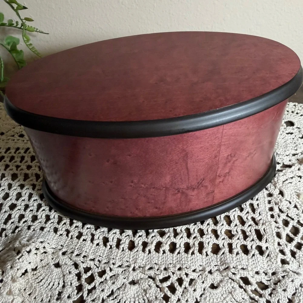 Vintage Romance Swiss Made Musical Jewelry Box Bolero M. Ravel Made in Italy